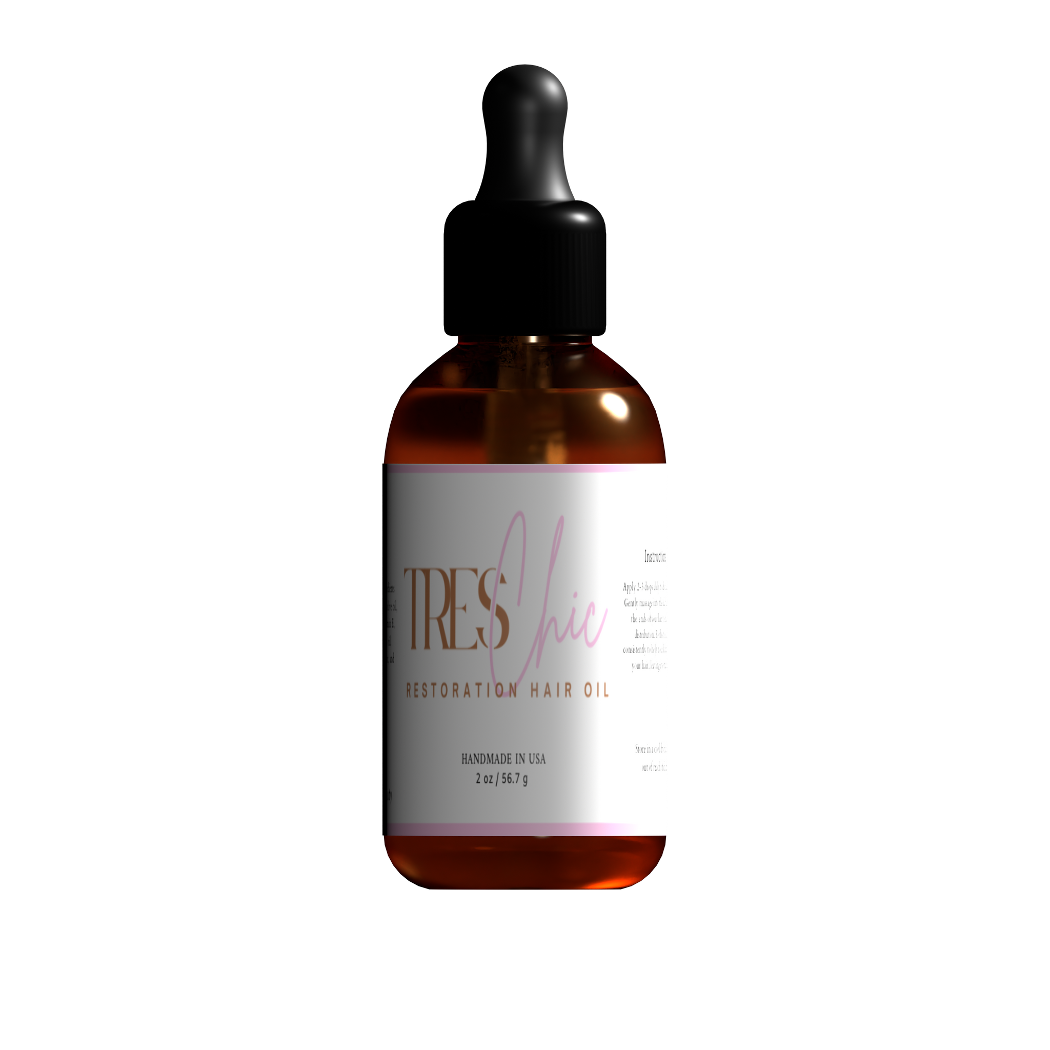 Restoration hair oil